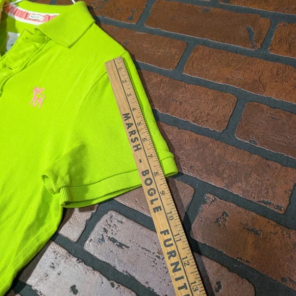 Abercrombie & Fitch Men's M NWT Pink Moose Muscle Polo Shirt - Picture 10 of 12